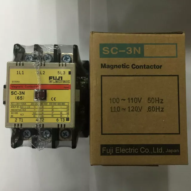 Fuji SC-3N AC110V Contactor 1PC New SC3N