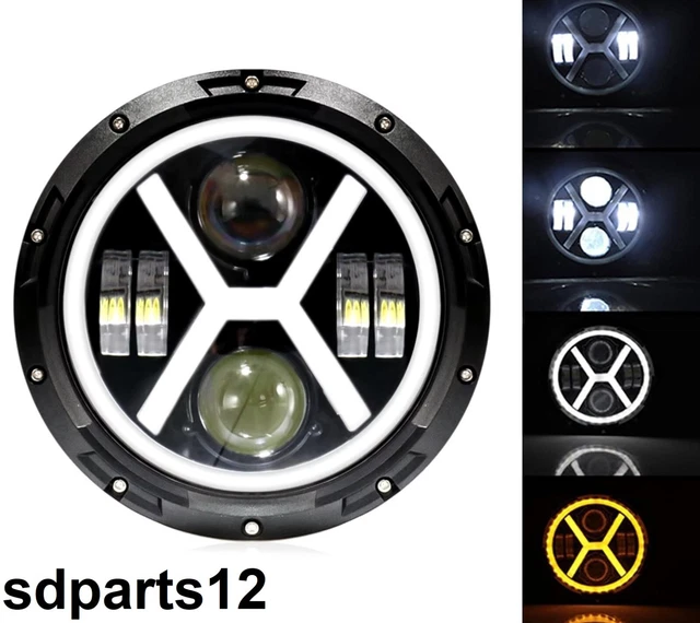 Phare Avant LED 45W 5x7 Pouces - Feux De Route/croisement/DRL/clignotant - Pour 4x4 Ou Moto