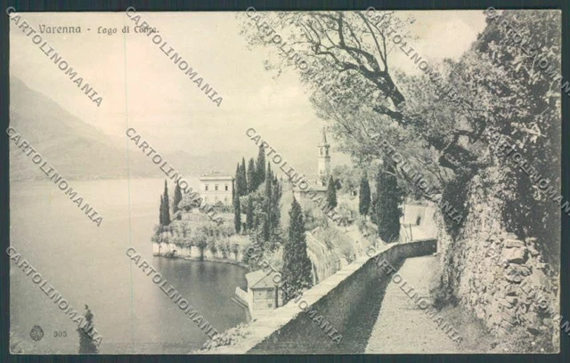 Lecco Varenna cartolina LQ4681