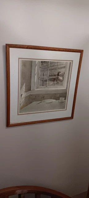 Vintage Andrew Wyeth Framed Print "Groundhog Day"