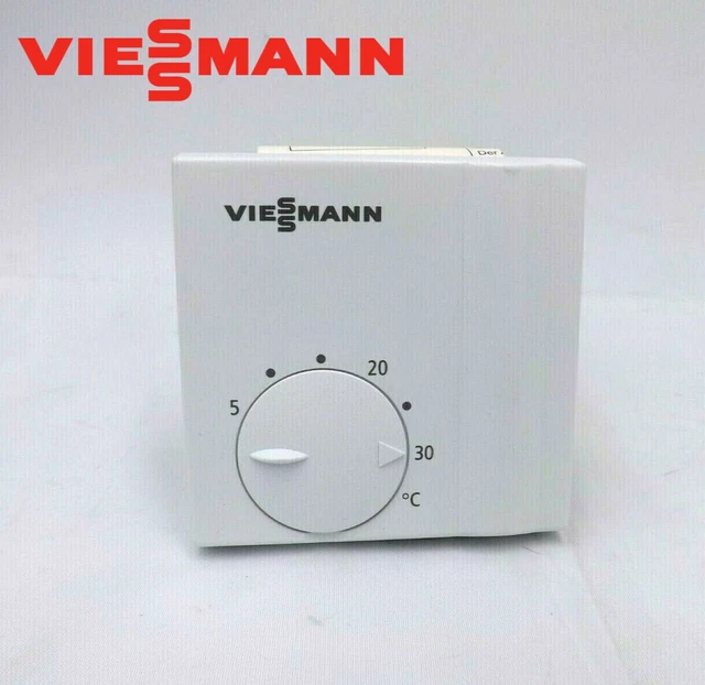 VIESSMANN VITOTROL 100 Analogue Room Thermostat 7141709 (Wired) - POST