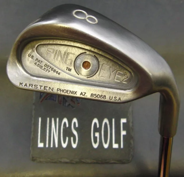 Ping Eye 2 Karsten Brown Dot 8 Iron Regular Steel Shaft John Byron Grip Ping Eye 2 Karsten Brown Dot 8 Iron Regular Steel Shaft John Byron Grip