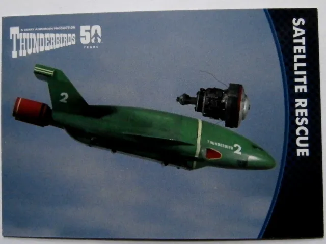THUNDERBIRDS 50 YEARS - Card #32 - Satellite Rescue - Unstoppable Cards 2015