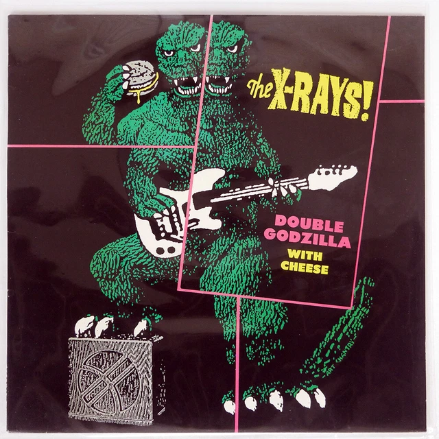 X-Rays Double Godzilla With Cheese Empty Records (Us) Mtr350 Us Vinyl Lp