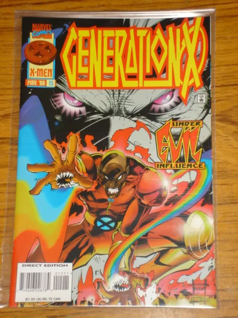 X-Men Generation X #15 Vol1 Marvel Comics May 1996