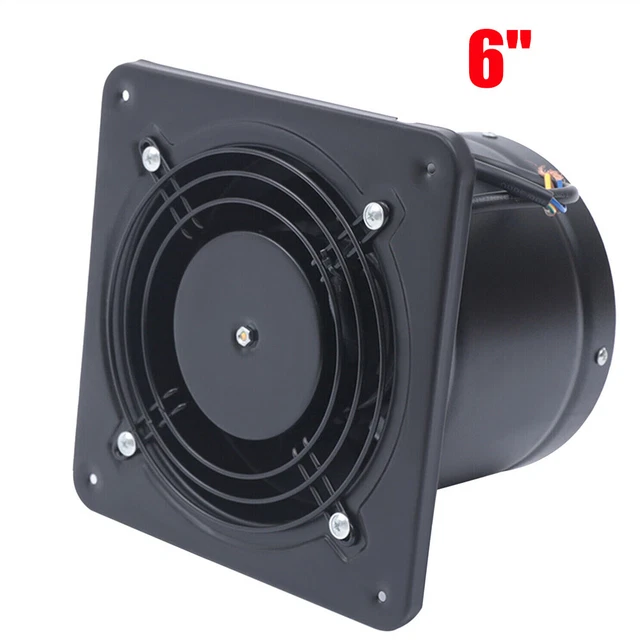 ATTIC EXHAUST AIR Ventilation Fan Basement Window Kitchen Bathroom