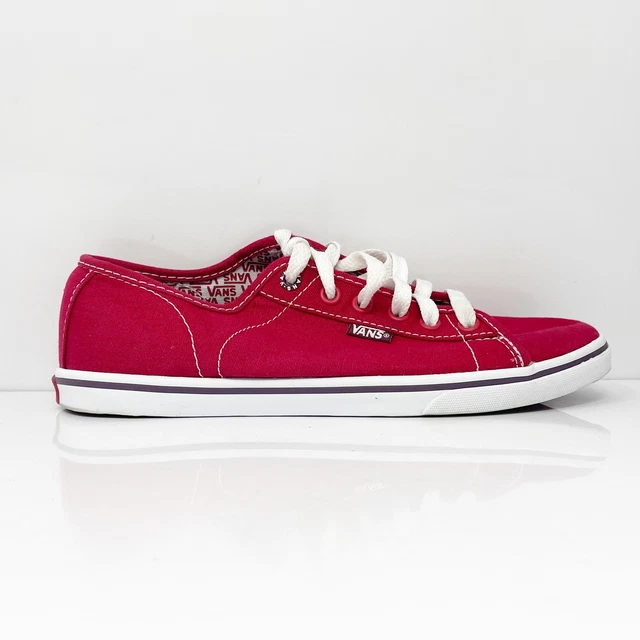 Vans Womens Ferris Lo Pro TB4R Red Casual Shoes Sneakers Size 6.5