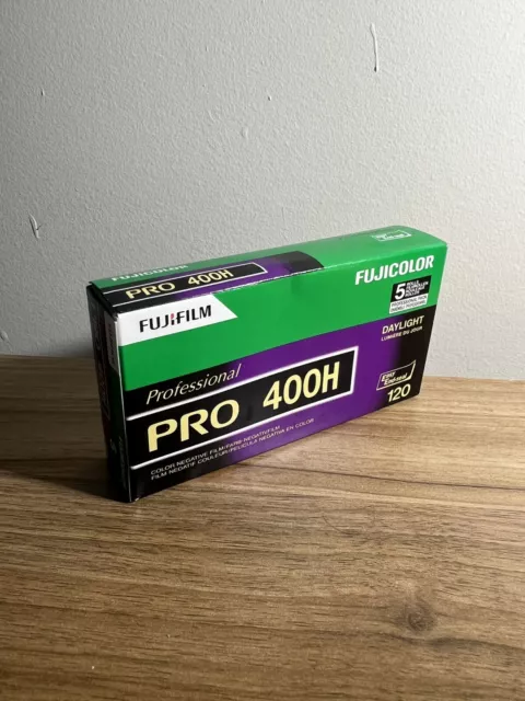 Fuji Pro 400H 120 Film Pro Pack 5 Rolls COLD STORED 2023 Expiry Fujifilm