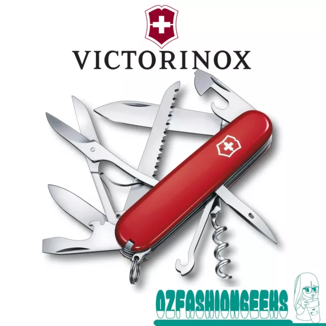 VICTORINOX Swiss Army Knife Huntsman Tool 1.3713 Medium Pocket Knife 35650 Po