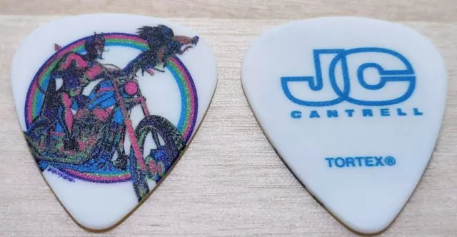 NEW!! ALICE IN CHAINS Jerry Cantrell 2023 Tour Guitar Pick - Devil on Bike