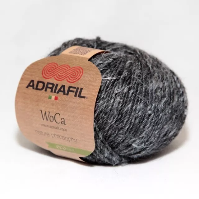 WOCA ADRIAFIL 89 Merino-Hanf Wolle Strickwolle Hanfgarn Strickgarn Merinowolle