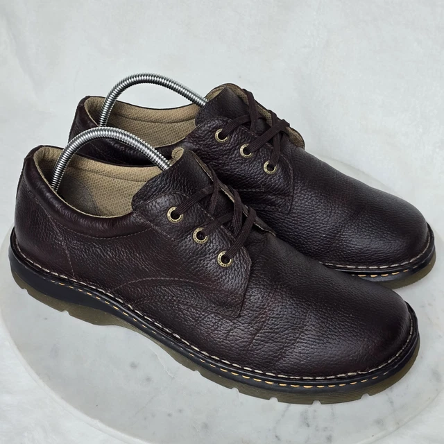 Dr Martens Ordell 3 Eye Oxfords US 11 Pebbled Leather Brown/Black Academia 2pair DR MARTENS ORDELL 3 Eye Oxfords US 11 Pebbled Leather Brown  main image 4