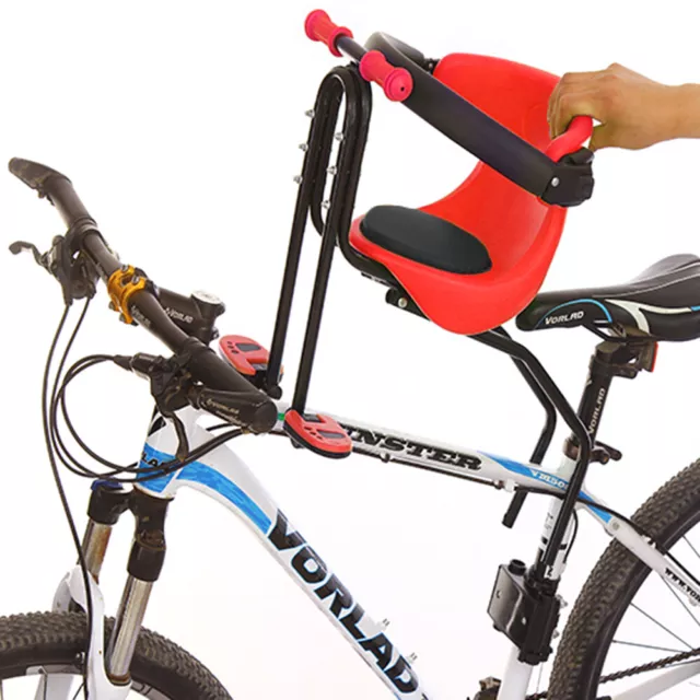 Siège de vélo pour enfant Console amovible Sécurité enfant Siège de vélo Avant