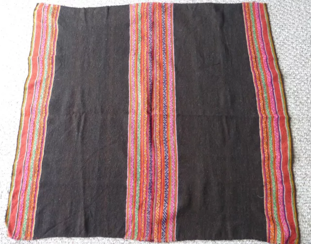 Peruvian Andean Manta - Mountain Textile - Hand-woven Awayu Cloth