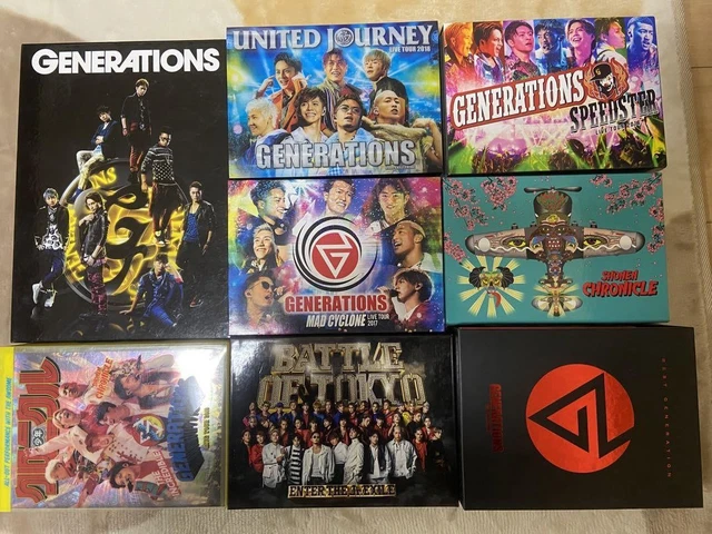 GENERATIONS LIVE DVD Blu-ray CD セットBOT 2024/6/19(水)Release!! GENERATIONS NEW DVD/Blu-ray Disc
