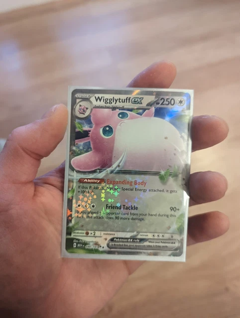 Pokémon TCG Wigglytuff ex Scarlet & Violet - 151 040/165 Holo Double Rare