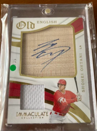 Shohei Ohtani Dédicacé Chauve-Souris Et Jersey Limité Quantité 35 Pièces Neuf