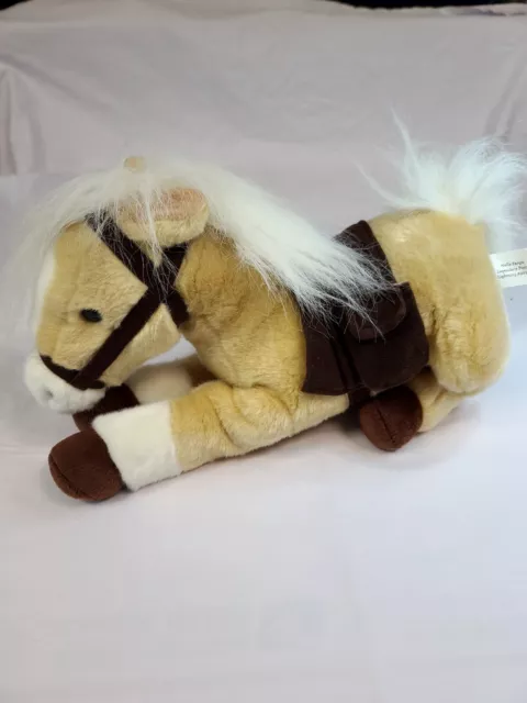 WELLS FARGO Legendary Pony Lightning 2010 Tan Horse Plush Stuffed Animal Toy
