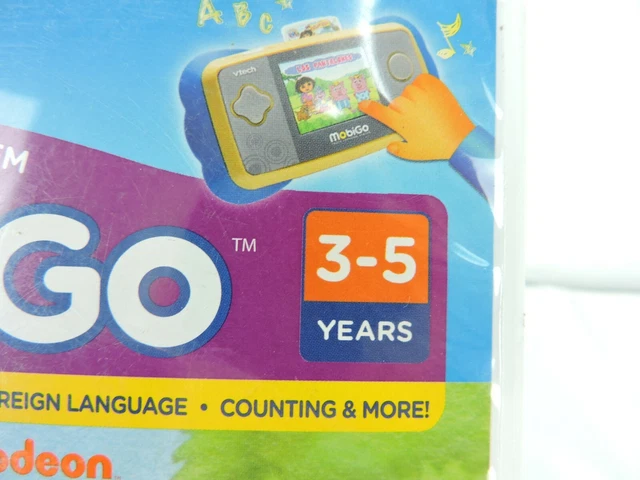 Vtech 2010 VTECH MOBIGO DORA The Explorer Twins' Day Learning Games 3-5 Years Old ...