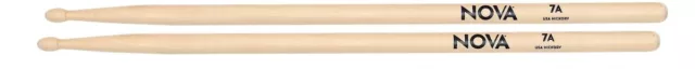 VIC FIRTH Nova Wood Tip 7A Drumsticks (Paar)