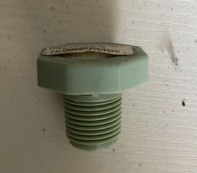 ORBIT 51040 1/2& Sprinkler System Plastic Auto Drain Valve Green 9.