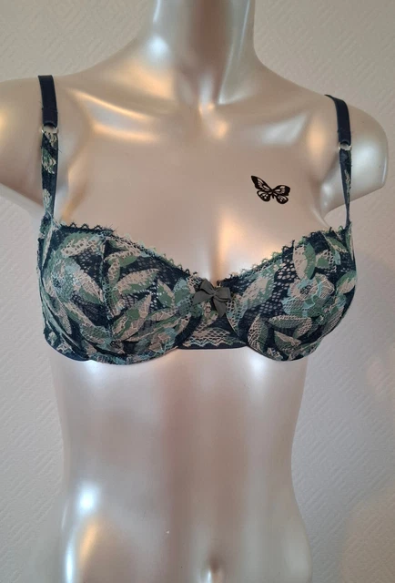 Soutien-gorge Coques LOU Stripes – Ivoire – 85F (95F) – Neuf Avec étiquettes