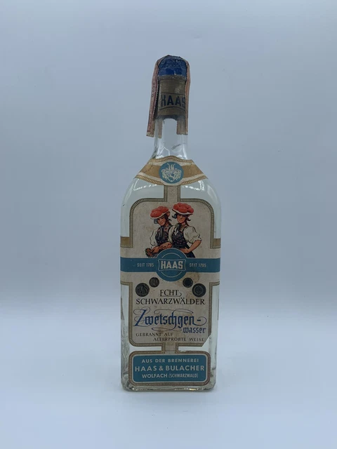 Haas Schwarzwälder Zwetschgen-Wasser Aquavite di Prugne 75 cl 43%