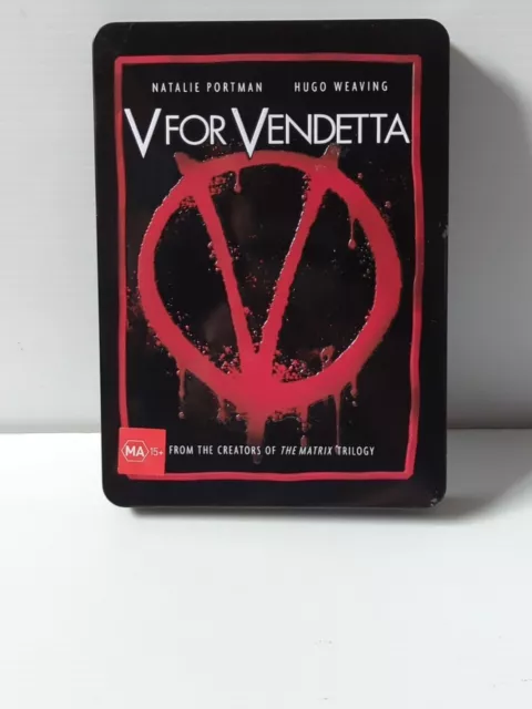 V FOR VENDETTA DVD 2005 Natalie Portman Hugo Weaving Action Mystery Region  4 $7.76 - PicClick AU