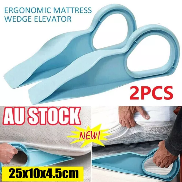 Ergonomic Mattress Wedge Elevator Bed Making Mattress Lifter Lifting Handy Tools