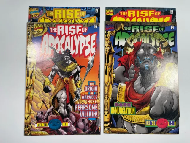 THE RISE OF APOCALYPSE #s 1 - 4, Complete Limited Series (Marvel, 1996-1997)