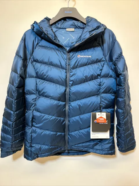 Montane Cloud maker Jacket Puffer Women’s Size 12 - Blue RRP £205