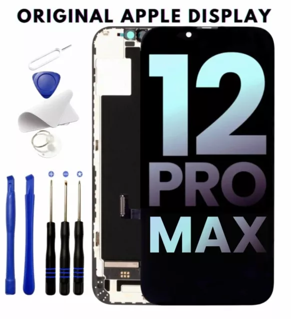 ⭐100% Original Apple Display iPhone 12 Pro Max+Schutz+Kit Ref.5 Jahre Garantie⭐️