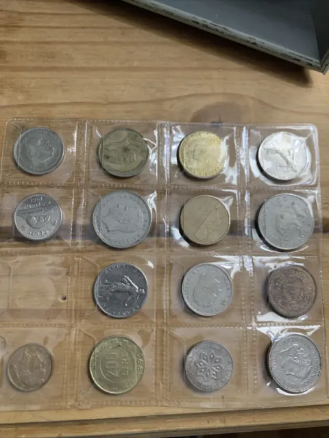 Job Lot old mixed foreign coins