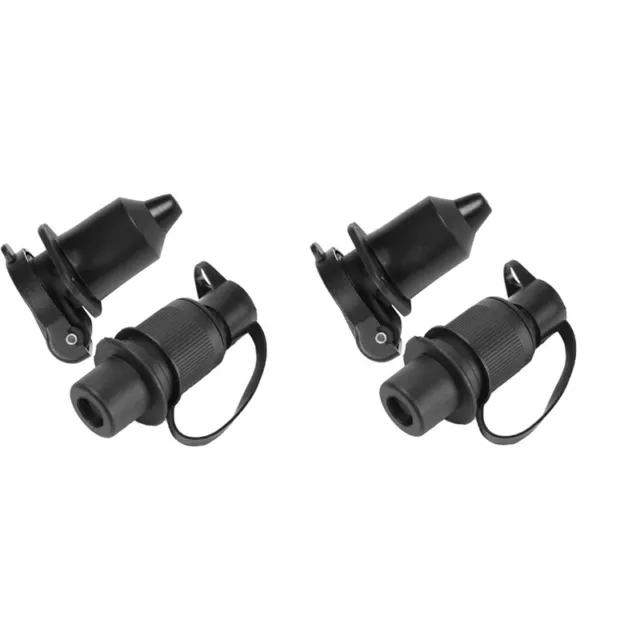 2X Adaptador de Enchufe para Remolque Cable de Alimentación para Autocarava1517