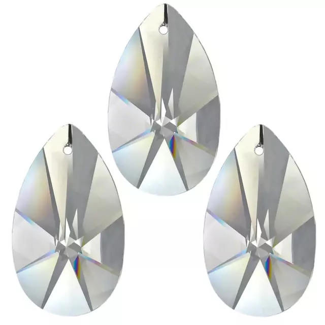 9 Kristalle Salzburger Sonne 50mm Crystal 30%PbO~ Lüster Kronleuchter Feng Shui