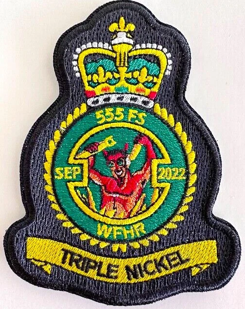 USAF 555th FS Aviano Triple Nickel Exercise Cobra Warrior RAF Lakenheath Patch