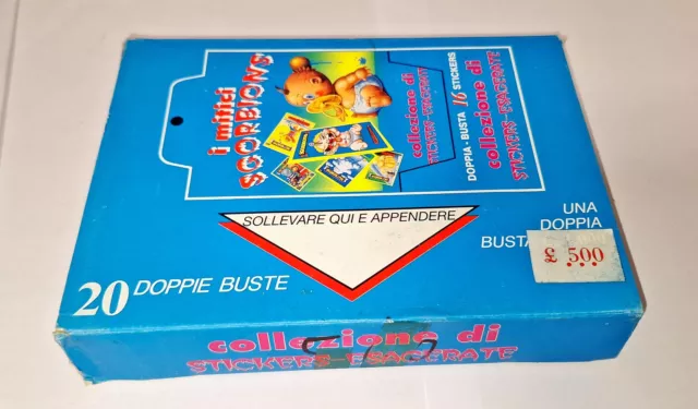 Mitici Sgorbions Box 20 Packs Garbage Pail Kids GPK Italy