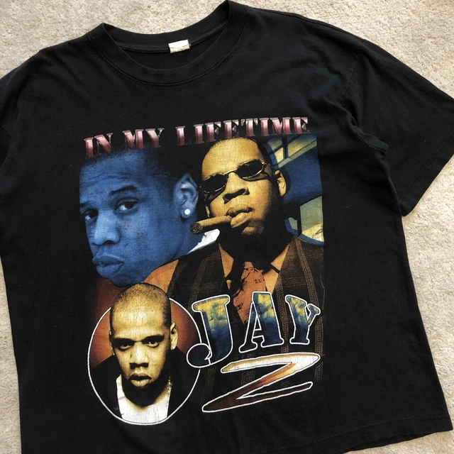VINTAGE 90S JAY Z Sunshine In My Lifetime Hip Hop Rap Tee Shirt XL