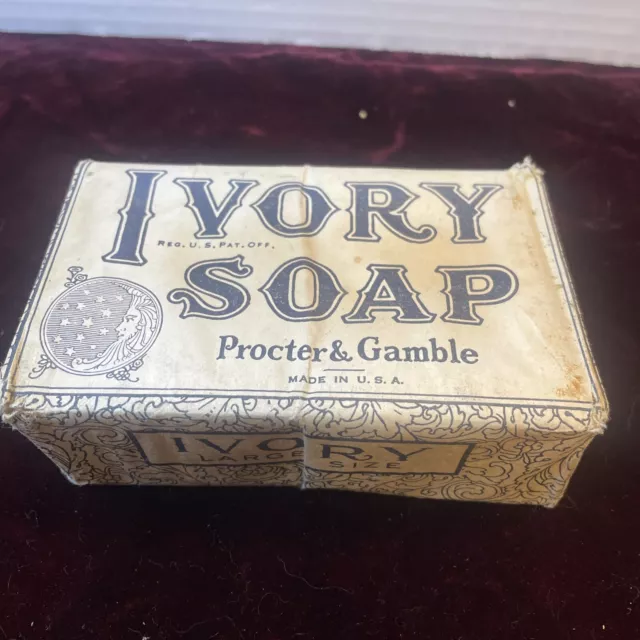 1940's, IVORY, "Un-Opened" Soap Bar (Large Size) Scarce / Vintage