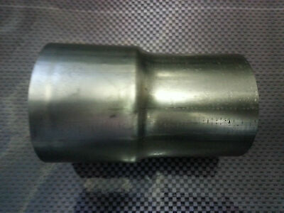 ferro acciaio inossidabile universale tubo di scarico moto retrò silenziatore di scarico galvanizzante con riduttore 35/39/43 mm EBTOOLS Tubo di scarico 