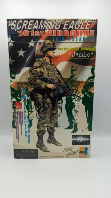 Dragon Screaming Eagle 101st Airborne M249 Saw Gunner Jamie 1/6