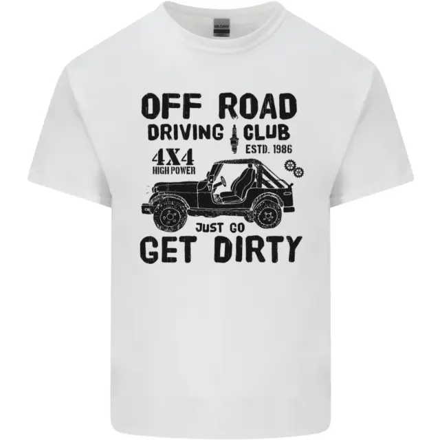 Off Road Guida Club Get Sporco 4x4 Divertente T-Shirt per Bambini