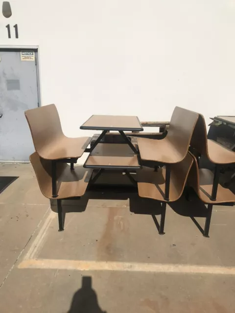Plymold-42" Contour Wall Unit with Dur-A-Edge® Table