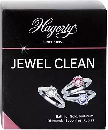 Hagerty Jewel Clean Jewellers Gold Jewellery Cleaner Dip Bath Shine Polishing