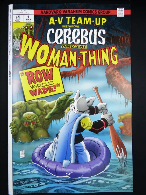 CEREBUS and the Woman-Thing #1 - Mar 2023 Aardvark Comic #XZ