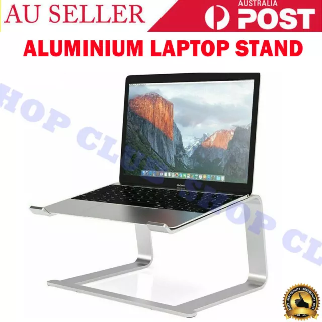 Adjustable Aluminium Laptop Stand Ergonomic Portable Tray Holder Cooling Riser