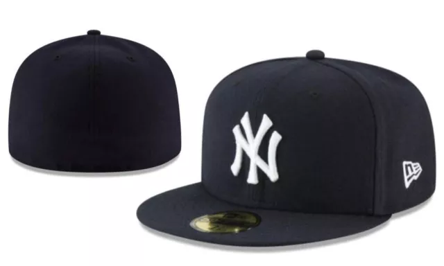 Black-White ERA New York Yankees Baseball 59FIFTY 5950 NY Fitted Cap Multi Size