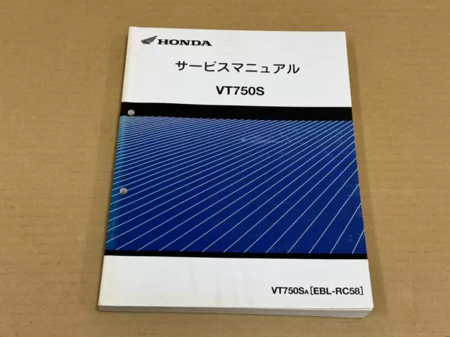 K08 Genuine Honda Vt750S Service Manual Ebl-Rc58 Vt750Sa Rc58E Book Japan KC