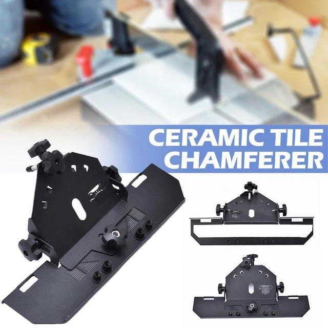45 Degree Stone Cutting Machine Tile Ceramic Chamfering Cutter Black 2023 X8M5