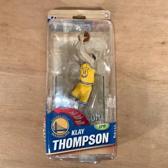 Klay Thompson Mcfarlane Yellow Jersey NBA Series - 27 Figure - Limited Edition